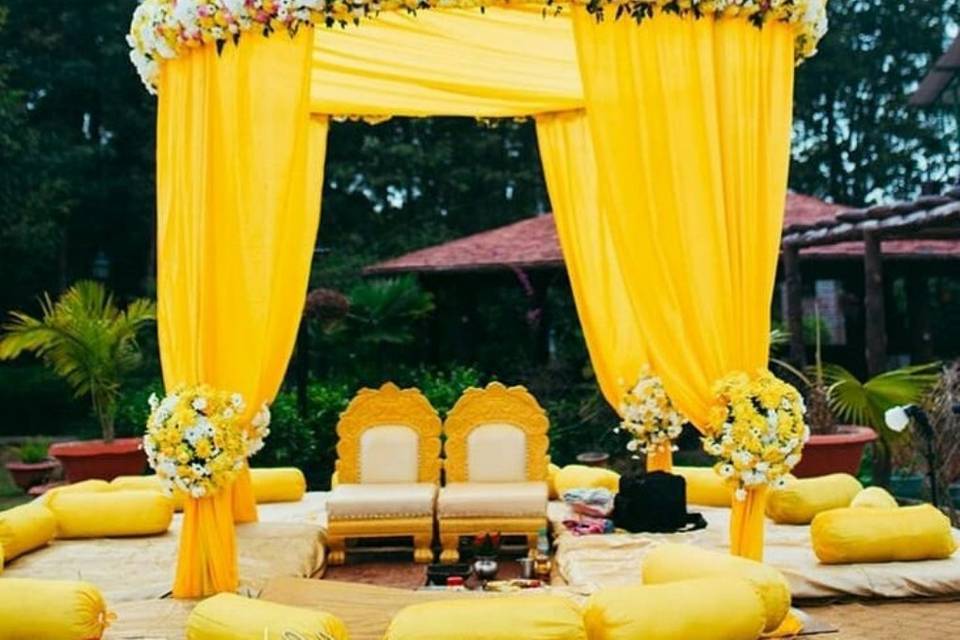 Haldi Decoration