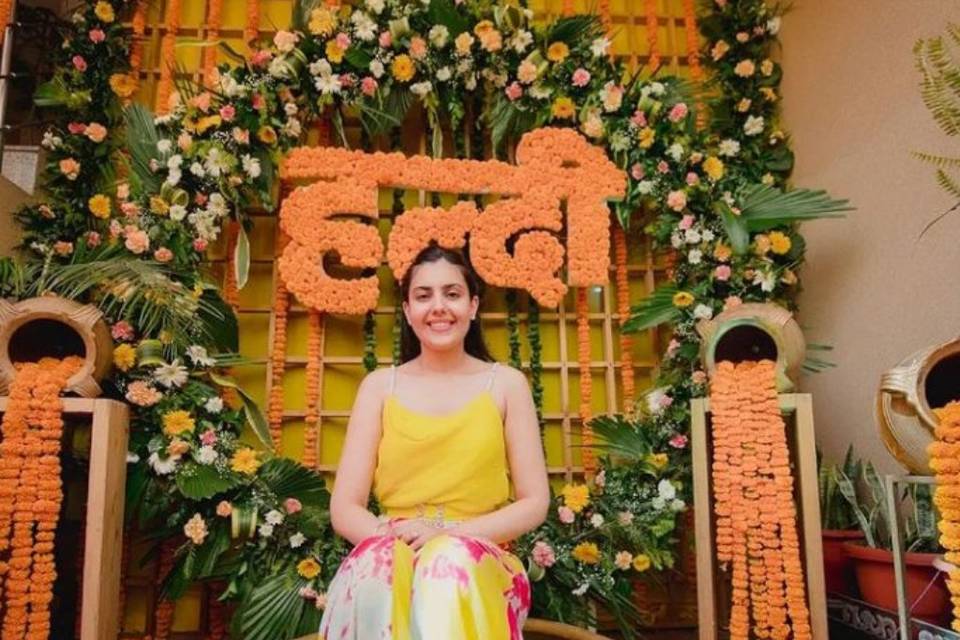 Haldi Decoration