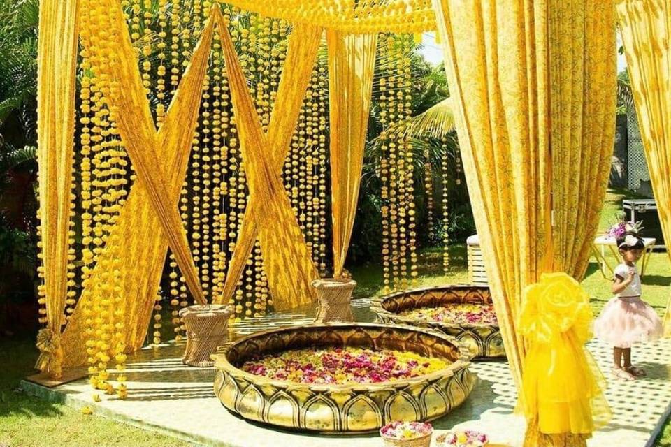 Haldi Decoration