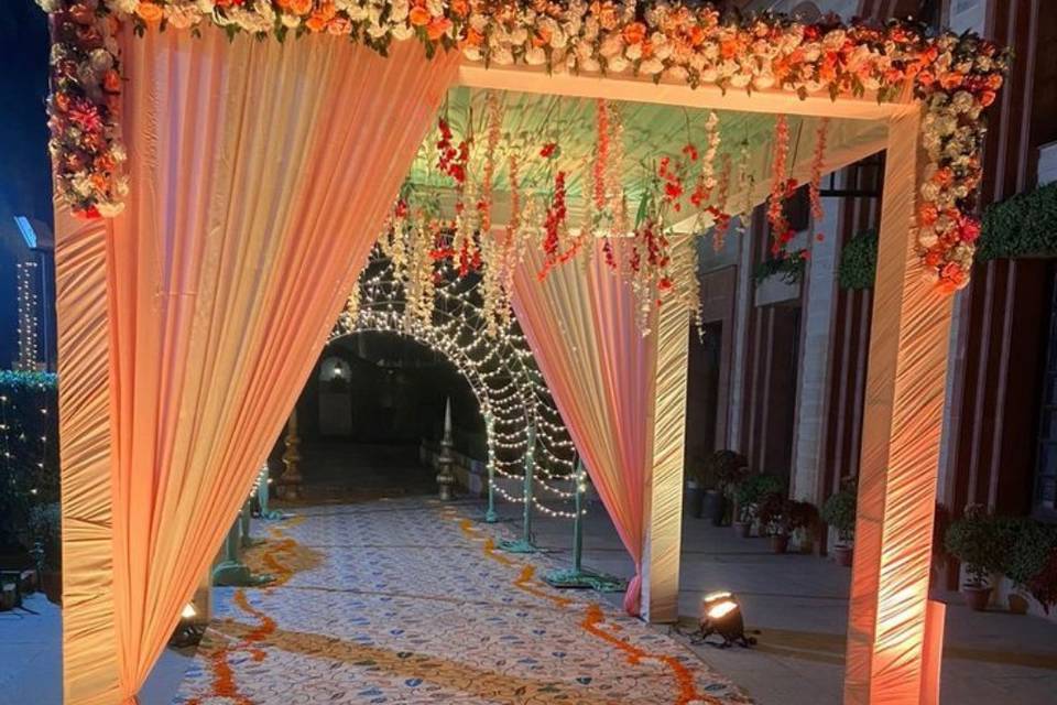 Wedding Entrance Decoration