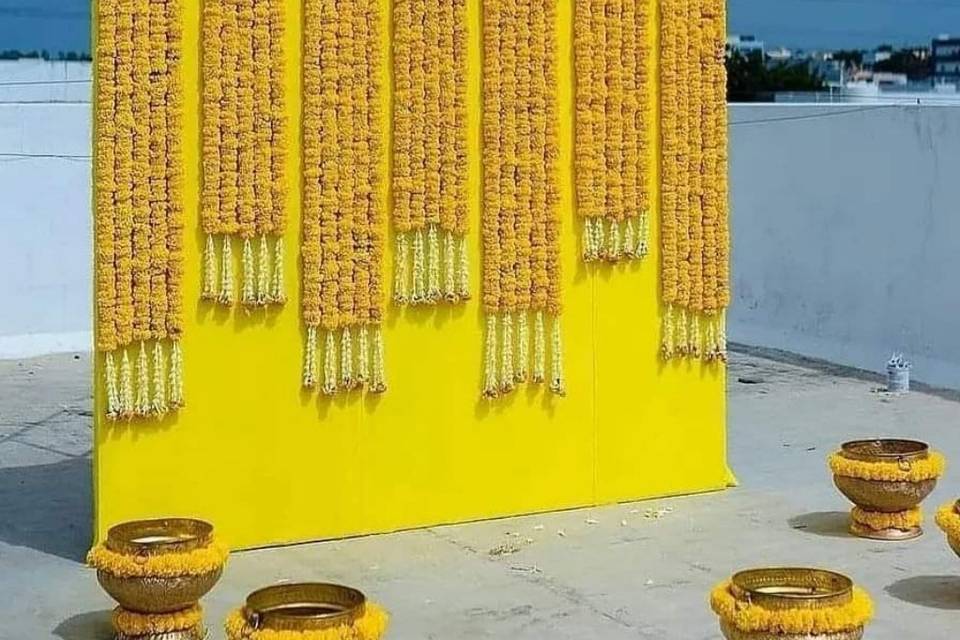 Haldi Decoration