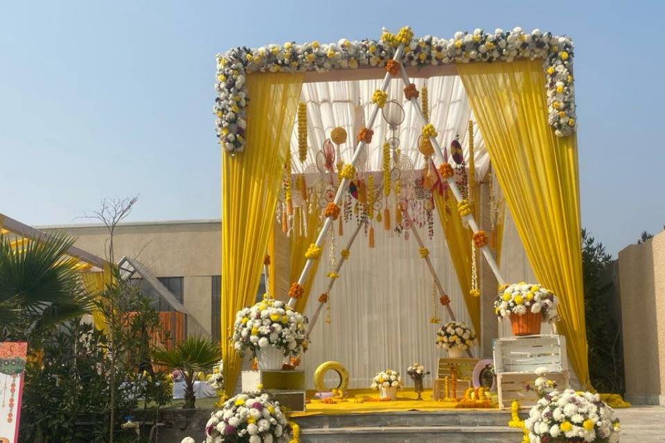 Haldi Entrance