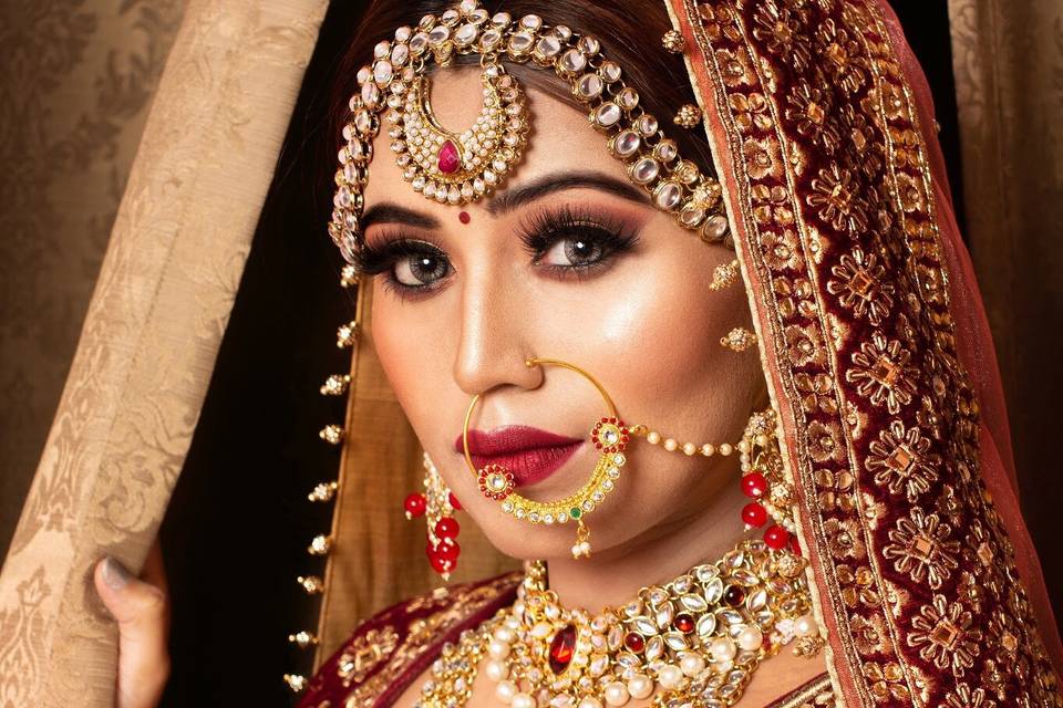 Bridal makeup