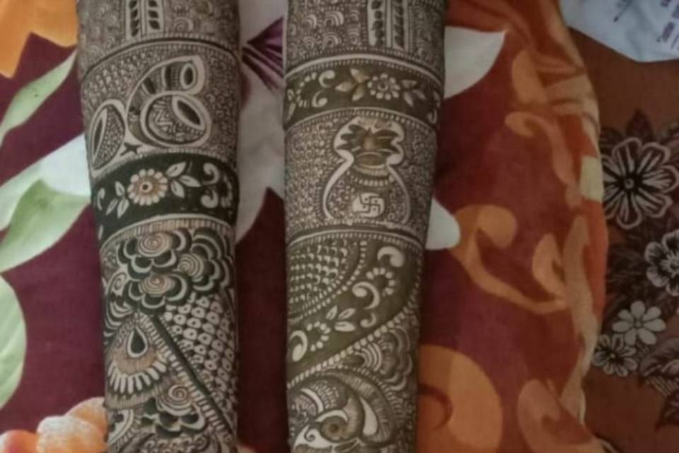 Bridal mehendi