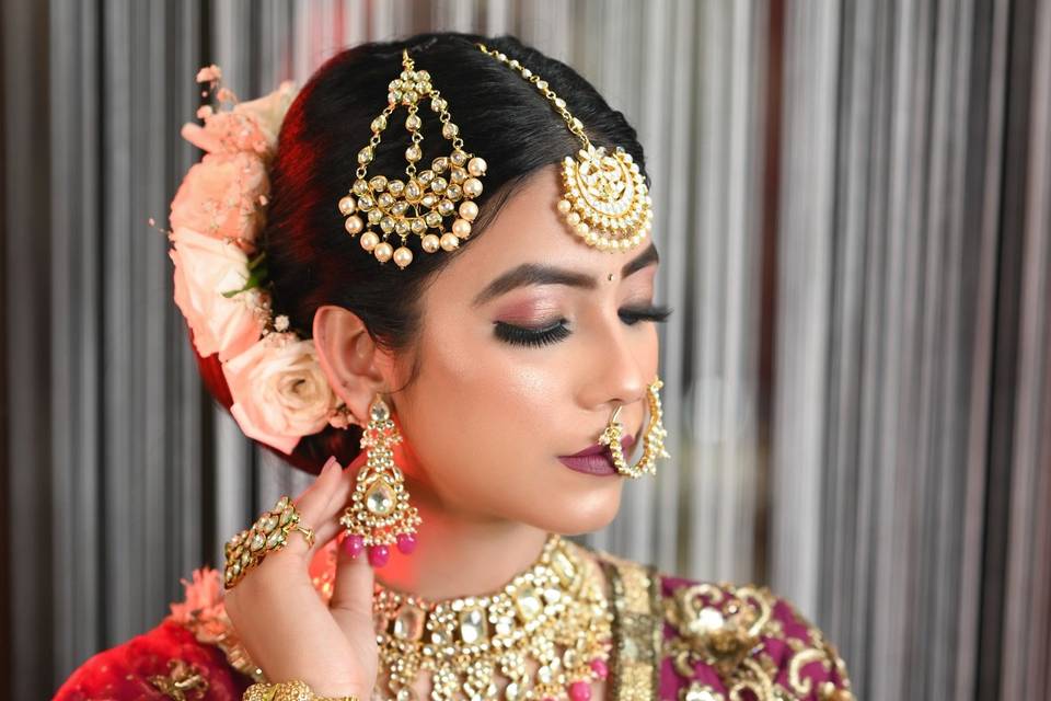 Bridal makeup