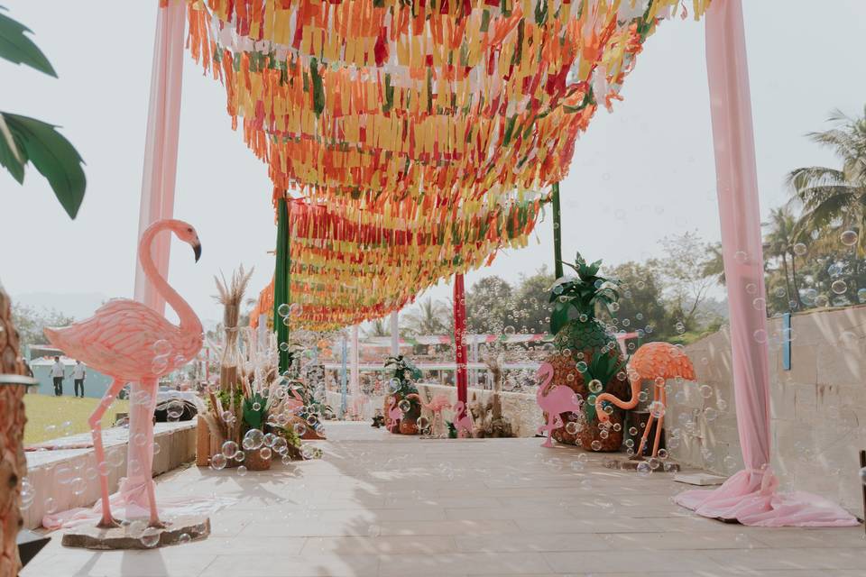 Entrance decor