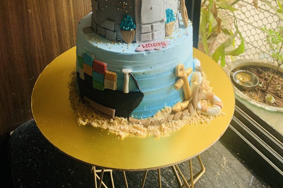 Engagement cake