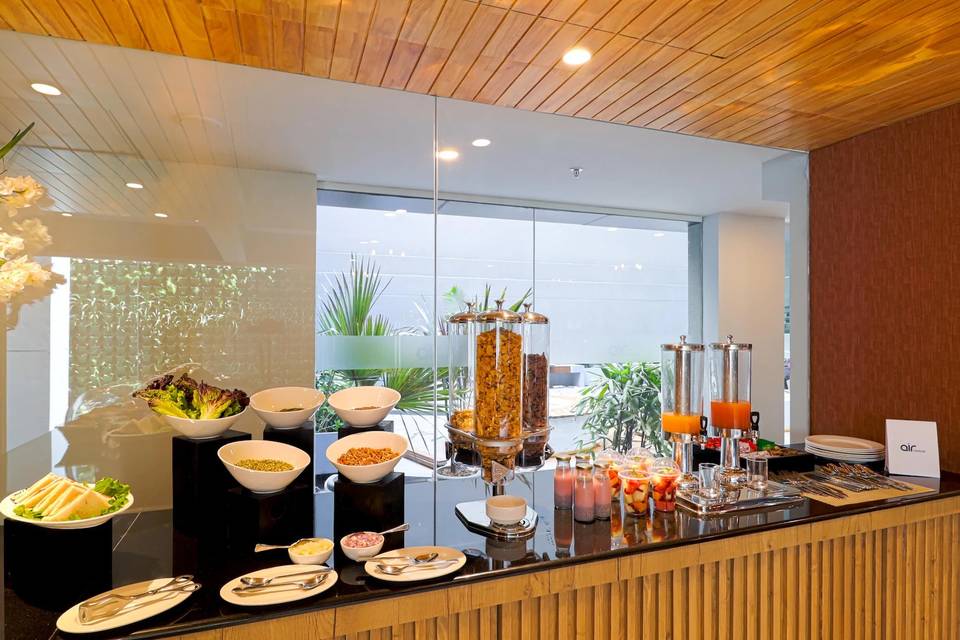 Catering setup