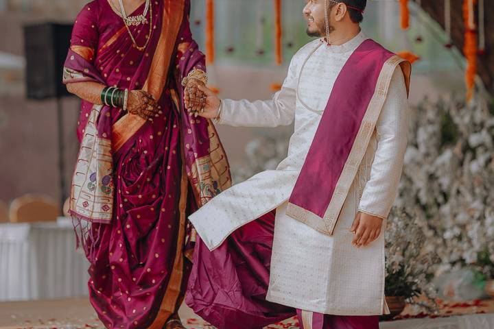 Divyank & Sailee Maharshtrian