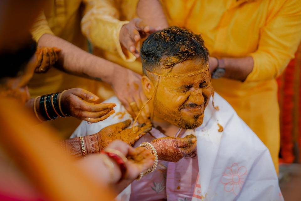 Shubham & Nandini wakad wed