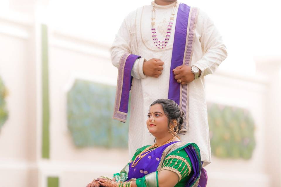 Shubham & Nandini wakad wed
