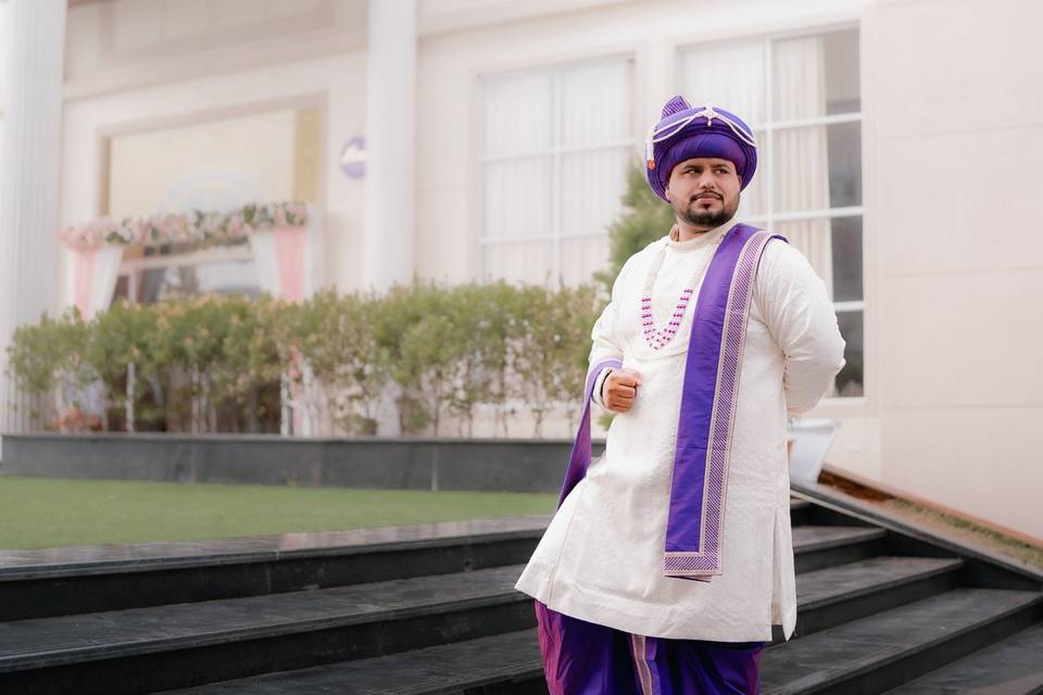 Shubham & Nandini wakad wed