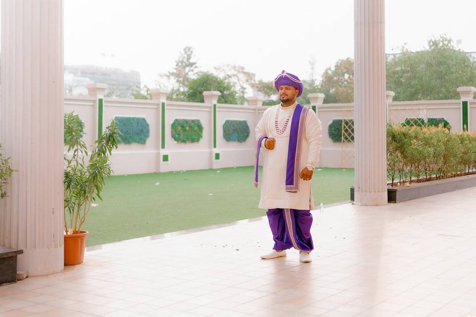 Shubham & Nandini wakad wed