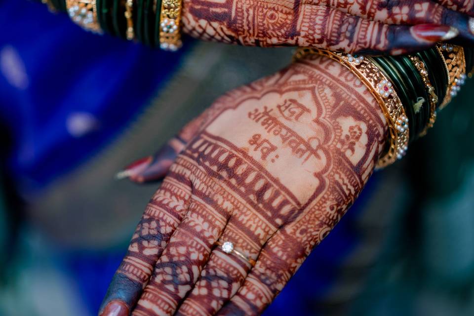 Shubham & Nandini wakad wed