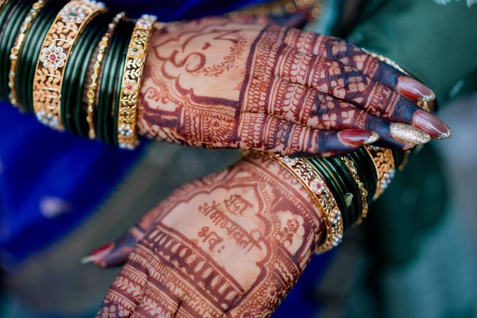 Shubham & Nandini wakad wed