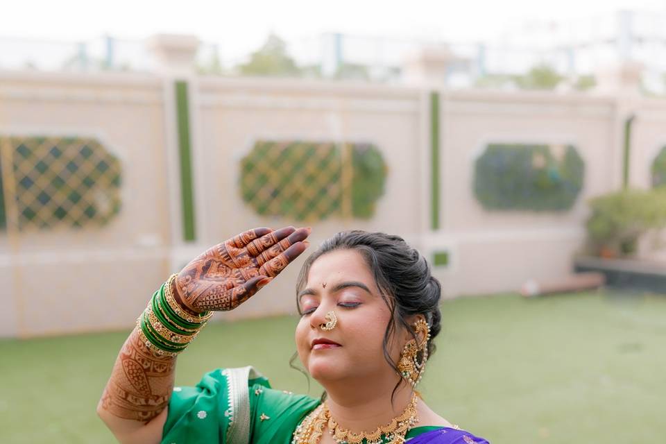 Shubham & Nandini wakad wed