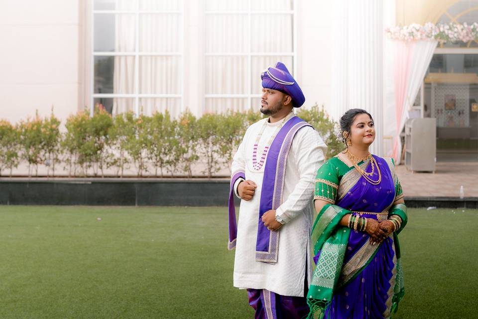 Shubham & Nandini wakad wed
