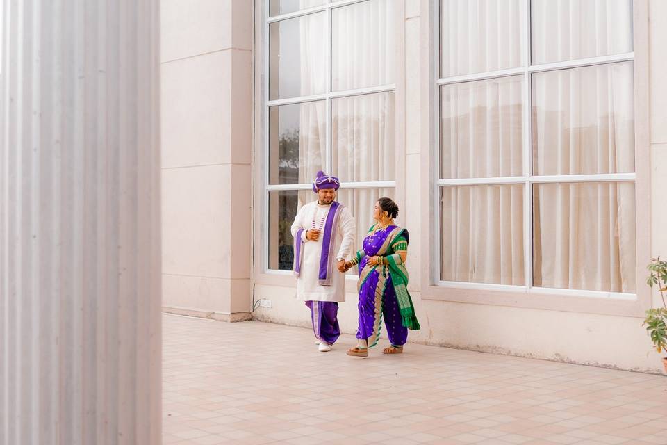 Shubham & Nandini wakad wed