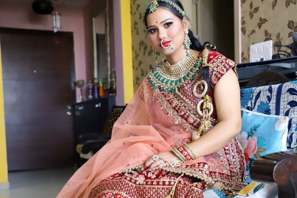 Bridal makeup