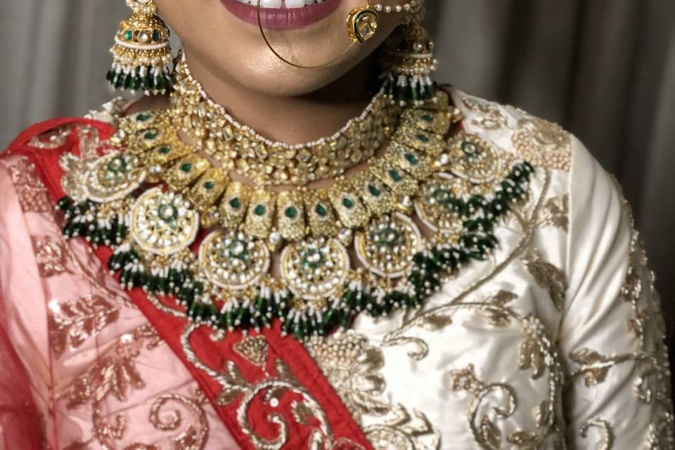 Bridal makeup