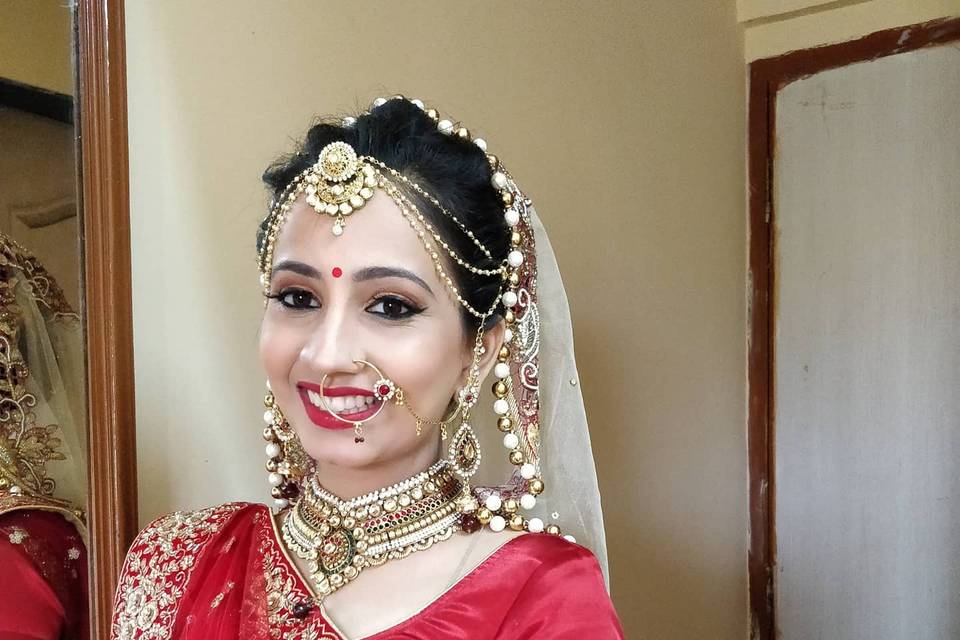 Bridal makeup