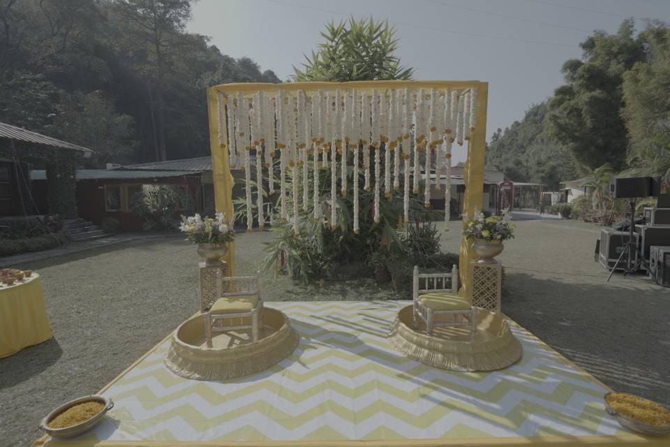 Haldi decor