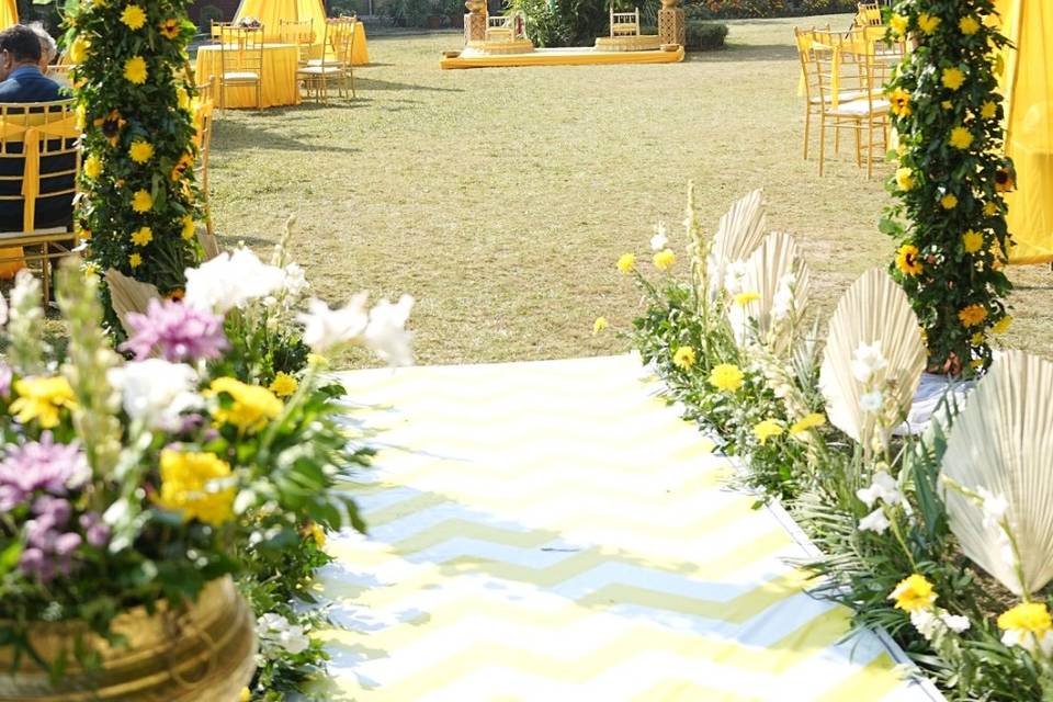 Haldi decor