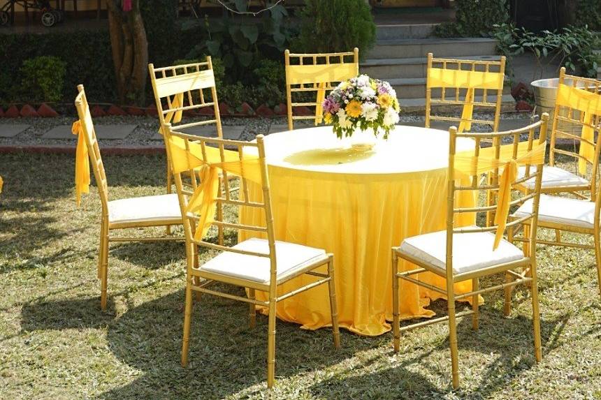 Haldi decor