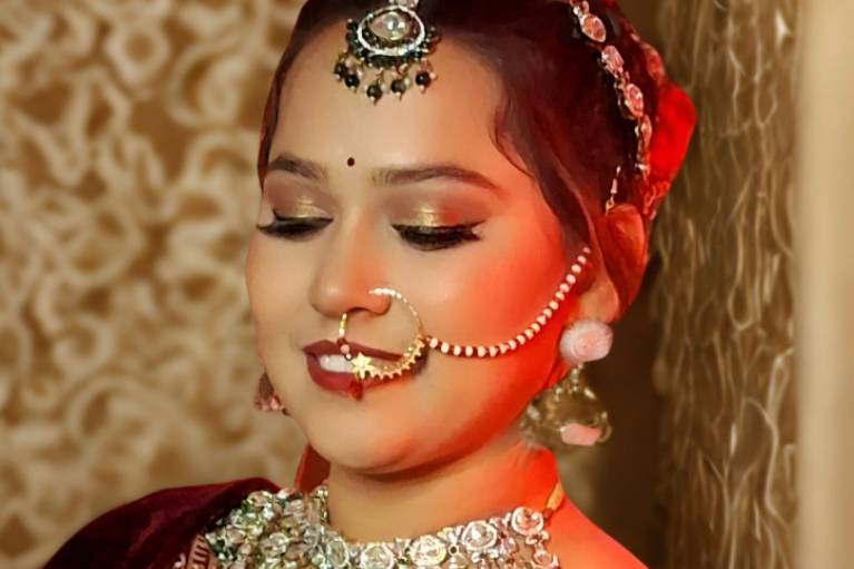 Bridal makeup