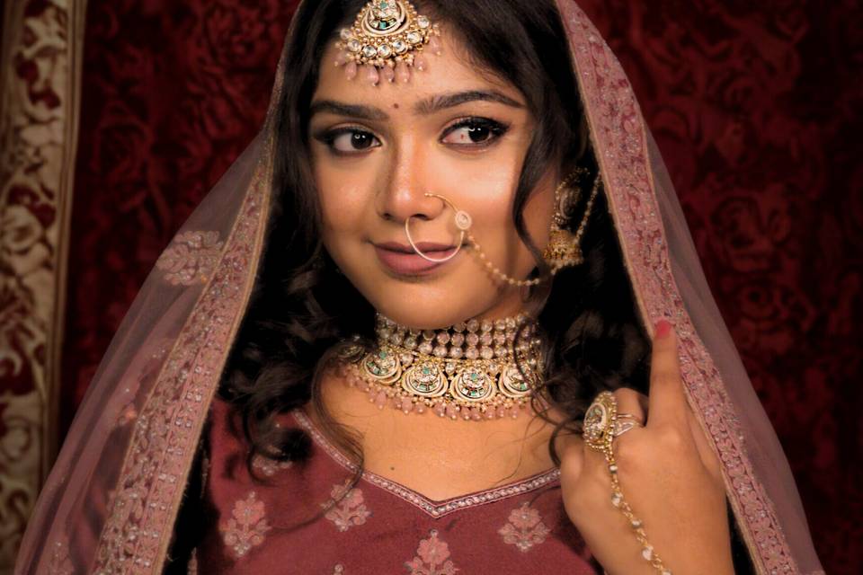 Bridal makeup
