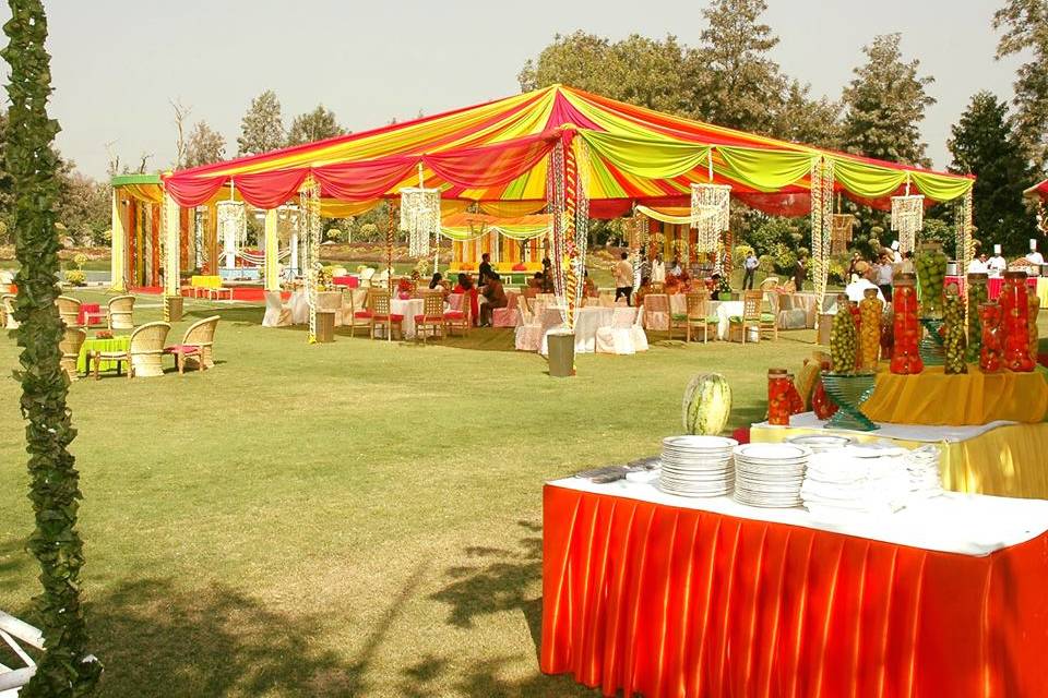 Mehendi decor