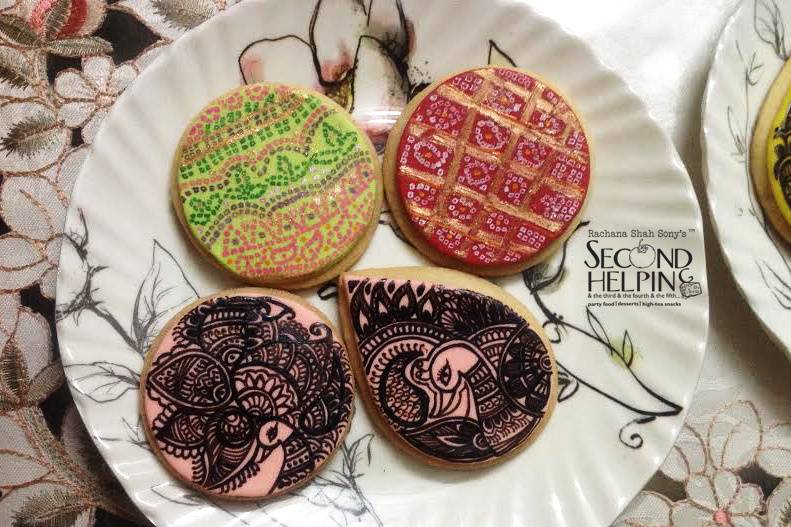 Hand painted cookies