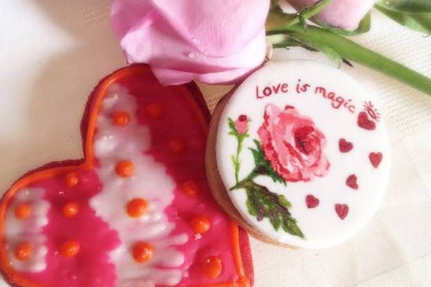 Hand painted cookies