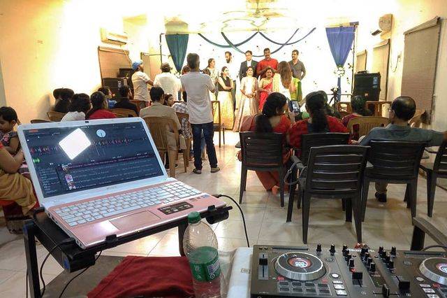 DJ setup