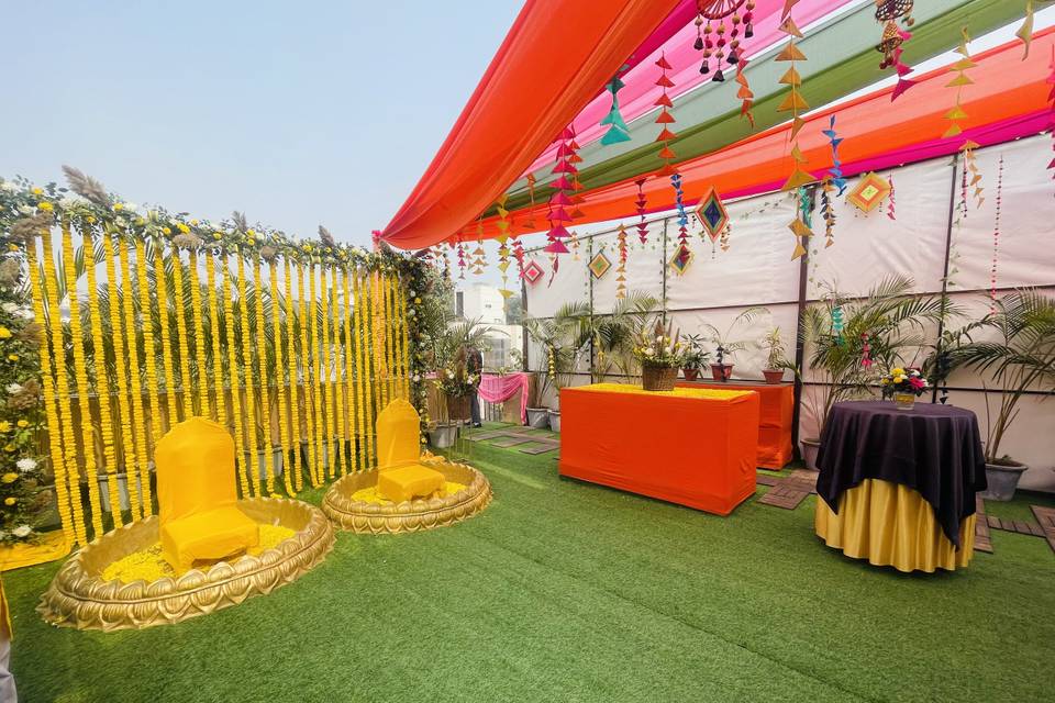 Haldi on Terrace