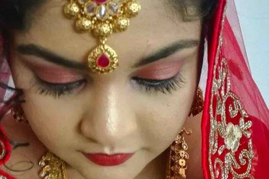 Bridal makeup