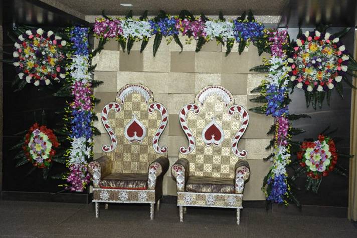 Reception stage