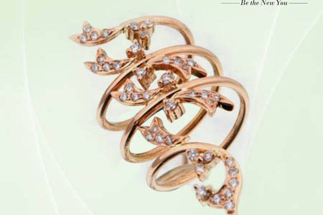 Elite Intertwined Gold Ring