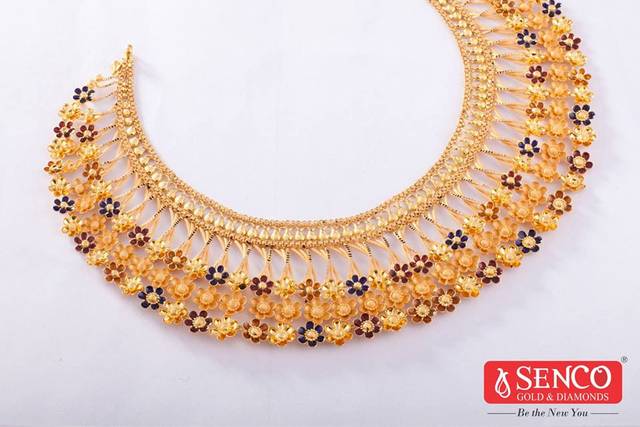 Senco gold hot sale necklace set