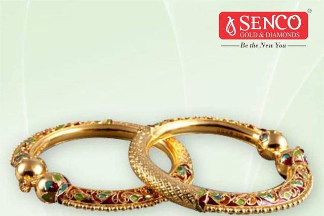 SENCO GOLD bala collection/wedding gold bangles chur designs weight &  price/Bridal Collection - YouTube