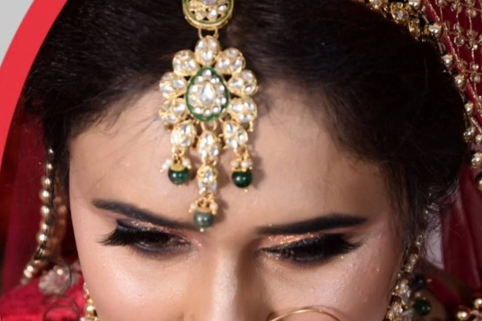 Bridal makeup