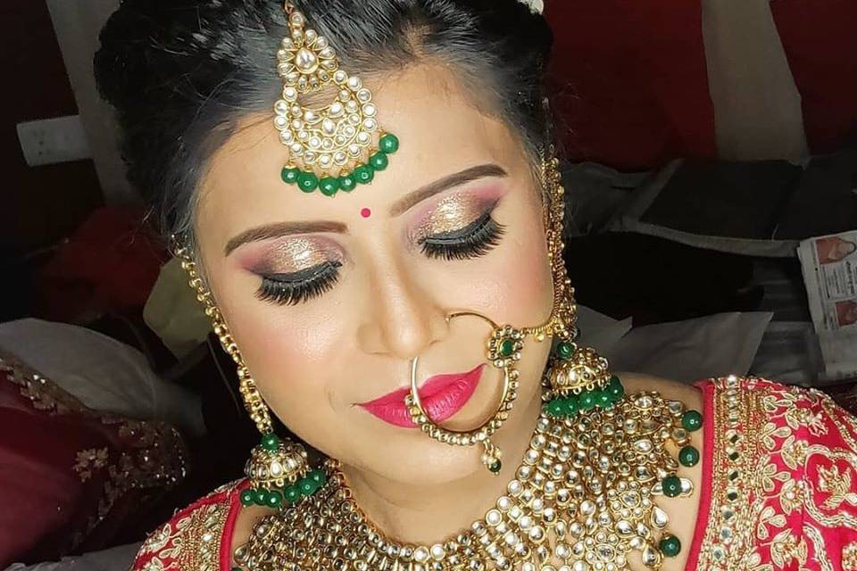 Bridal makeup