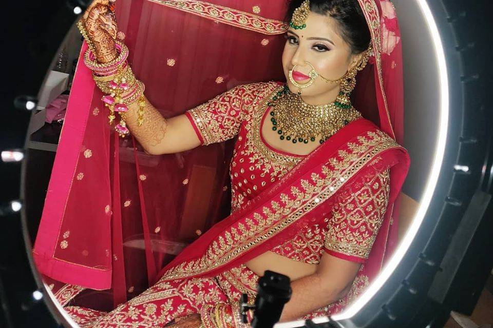 Bridal makeup