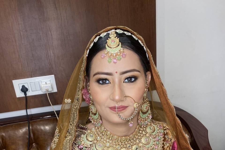 Bridal makeup