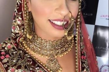 Bridal makeup