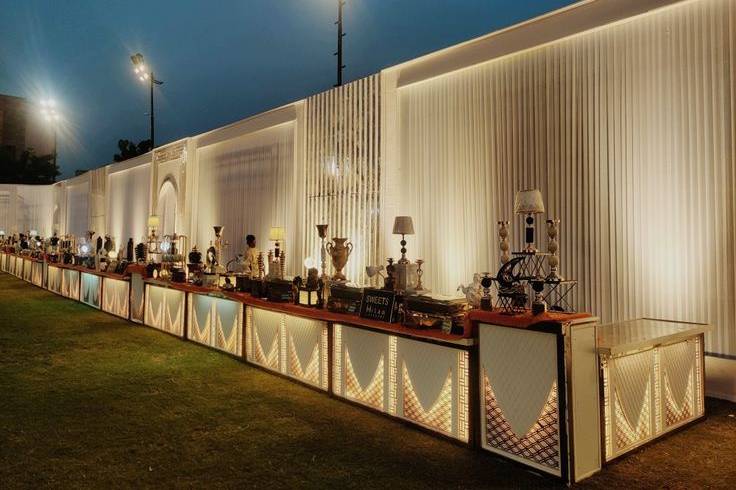 Premium Wedding Buffet Setup