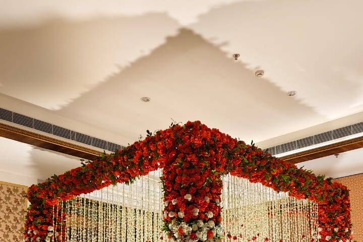 Royal Floral Wedding Mandap