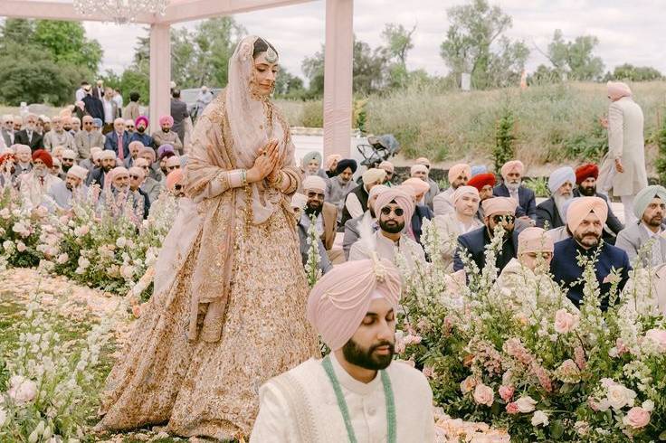 Floral Sikh Wedding