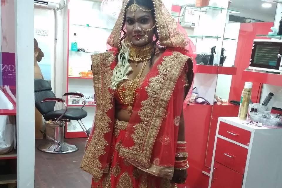 Bridal makeup