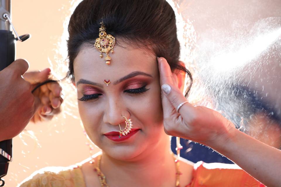 Bridal makeup